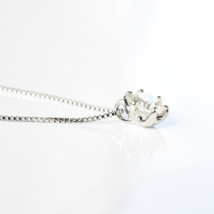一粒ダイヤモンド シンプルプチペンダント 0.3ct diap_fs_0003