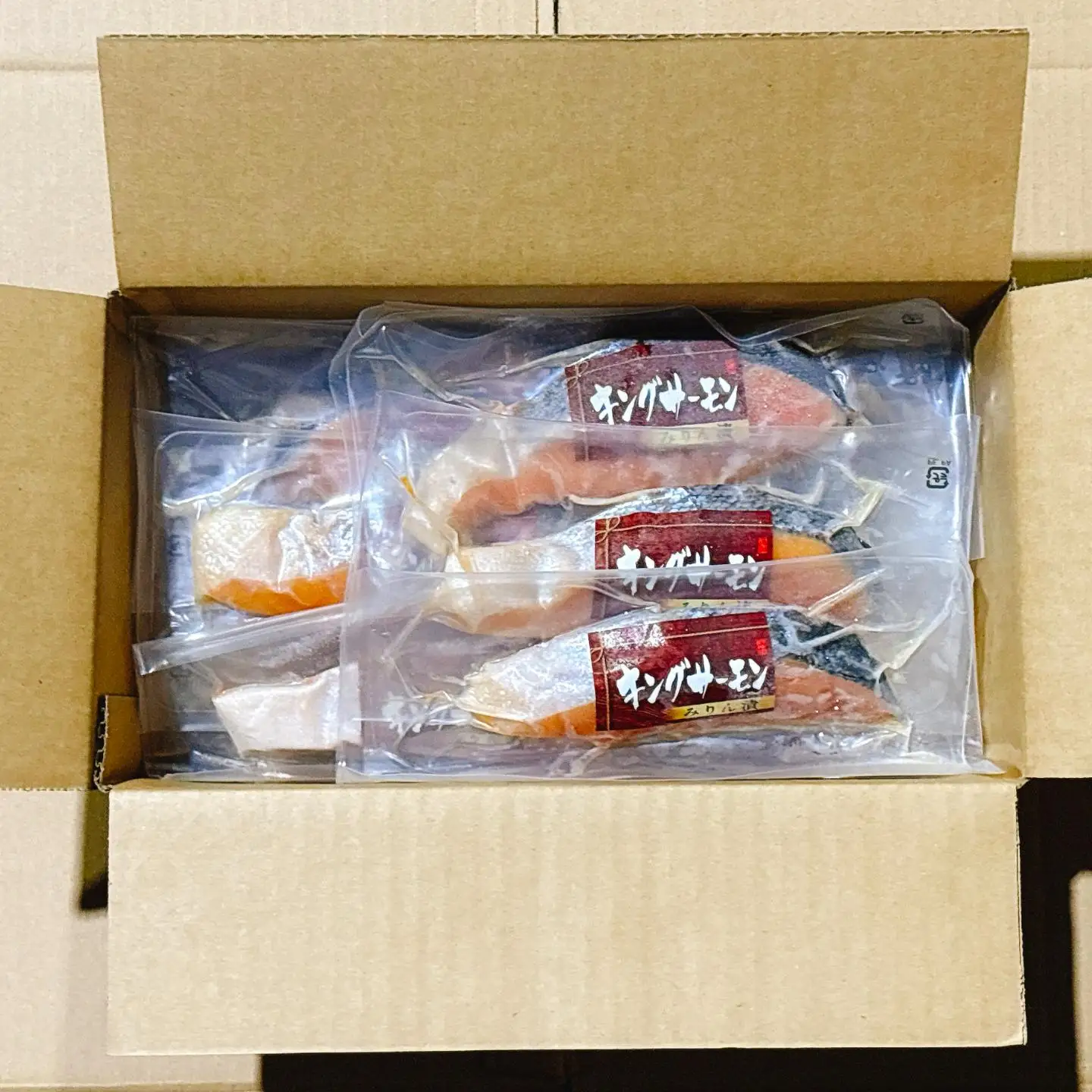 キングサーモンみりん漬け1切(約80g)×15P B-09055