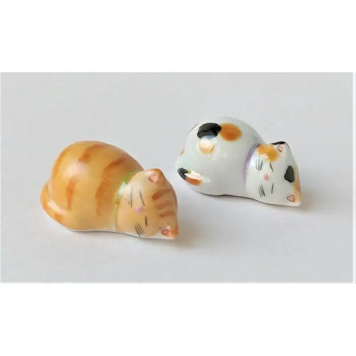 【ギャラリー洛中洛外】のんびりお昼寝ネコちゃんのお箸置き ひだまり猫箸置｜京都 雑貨 人気 箸置き