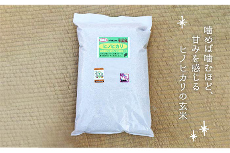 【 栽培期間中農薬不使用 】米 旋風 玄米 2kg × 2種 （ ミルキークイーン / ヒノヒカリ ） 食べ比べ セット《糸島》【百笑屋】 [ABF012] 米 お米 玄米セット