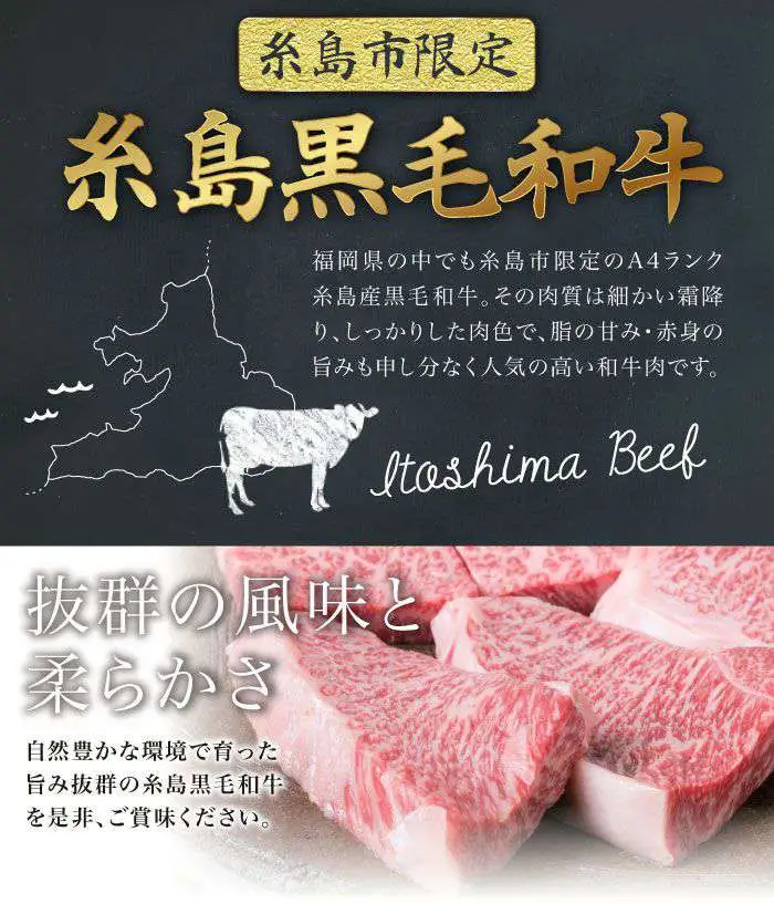 【極上 ステーキ】合計 600g (6枚入) ハネシタロース ランプ A4ランク 糸島 黒毛和牛 【糸島ミートデリ工房】[ACA041] 希少 ステーキ ランプ ロース 牛肉 赤身 国産 和牛 黒毛和牛