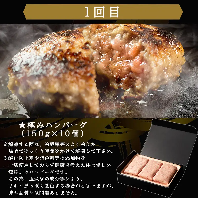 「全6回定期便」唐津大人気ハンバーグ定期便 ハンバーグ