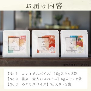 【10739】イロドリスパイスのバラエティーセット！忙しい頑張る女性の味方になるスパイス調味料【Food＆SpiceSoerwCoco】