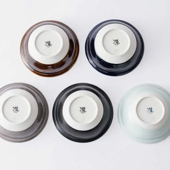 【波佐見焼】リム 小鉢 ボウル 5colors 5枚セット 食器 皿 【一龍陶苑】 [CC60]  波佐見焼