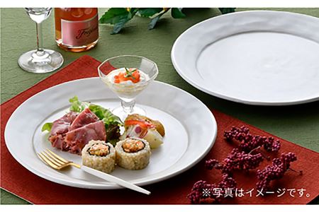 【波佐見焼】波佐見塗 銀の プレート  食器 皿 【野下上絵】 [LE06] 波佐見焼