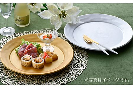 【波佐見焼】波佐見塗 金・銀 プレート  食器 皿 【野下上絵】 [LE07] 波佐見焼