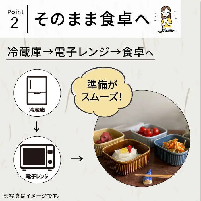 【波佐見焼】便利な蓋つき容器 大・小（キャメル）2個セット 保存容器 食器 皿 【和山】 [WB127]  波佐見焼