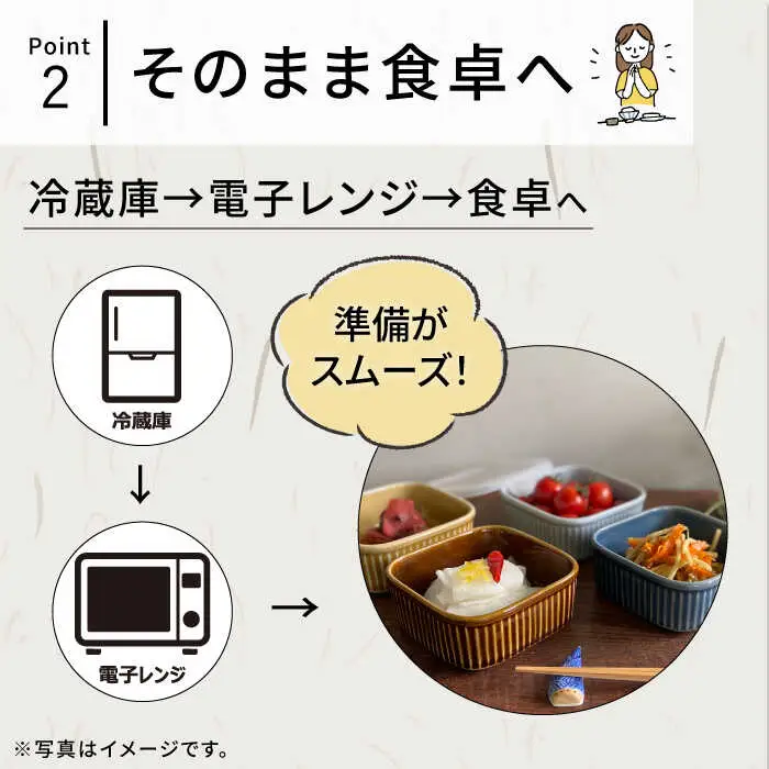 【波佐見焼】便利な蓋つき容器 大・小（ブルーグレー）2個セット 保存容器 食器 皿 【和山】 [WB128]  波佐見焼