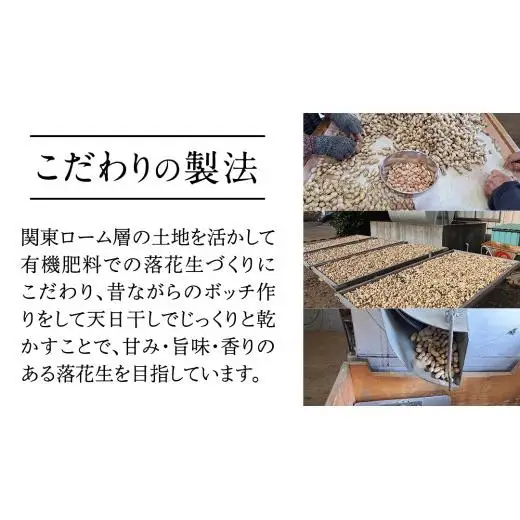 牛久市産 落花生 半立セット