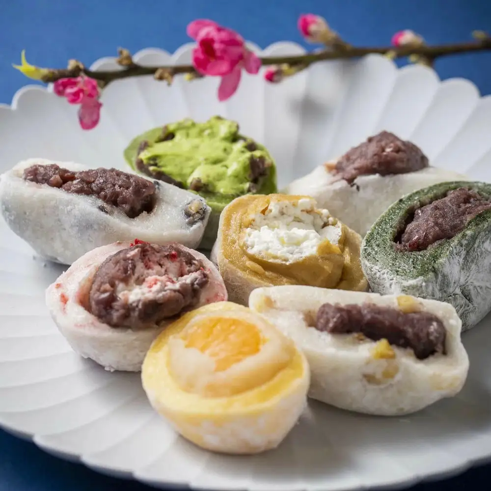 【定期便】一久大福堂 食べ比べ 大福セット 計48個 8種×各2個×3回配送 スイーツ 和菓子 北海道 だいふく