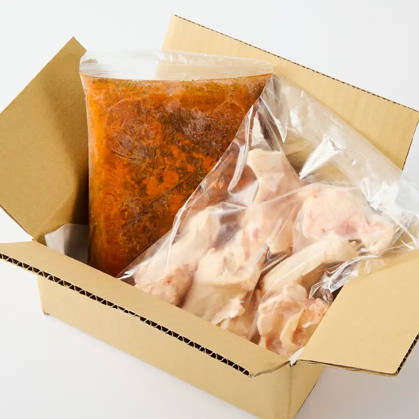カレー専門店の鶏カレー鍋セット　1セット【マインズ】_肉 鶏肉 鶏肉 とりにく チキン  惣菜・加工品  鍋 なべ ナベ_【配送不可地域：離島】【1283279】