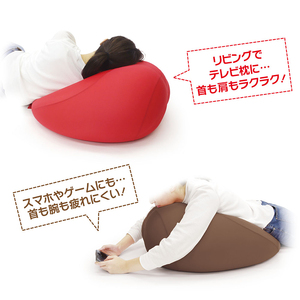 ビーズクッション MOGU フィットチェア 日本製 ビーズクッション【カバー付】 ｵﾚﾝｼﾞ