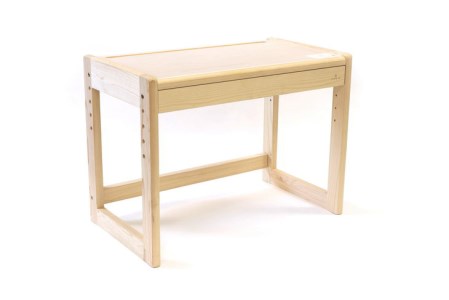 木製家具 キッズデスク＆キッズチェア セット【檜のおもちゃ ＩＫＯＮＩＨ】 ≪桧 つくえ いす ヒノキ ひのき 木育 知育≫