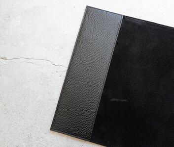 maf pinto (マフ ピント) ノートカバー B5サイズ ブラック ADRIA LINE レザー 本革 日本製