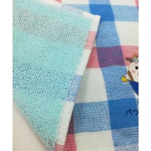 別海町ご当地キャラクター べつかいりょウシくん 刺繍ハンカチ×1枚 北海道