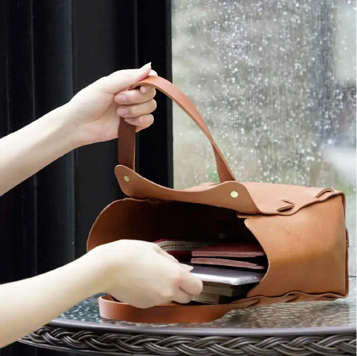編み込み の トートバッグ 《糸島》【LADIES&GENTLEMEN】 革製品 革鞄 カバン [ADK009]