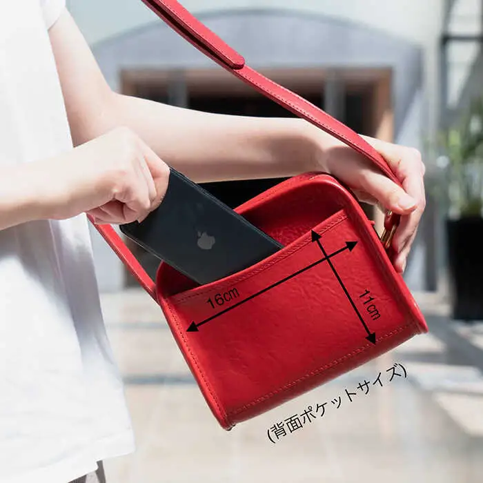 ラウンド ファスナー の ショルダー バッグ 《糸島》【LADIES&GENTLEMEN】 革製品 革鞄 カバン [ADK018]