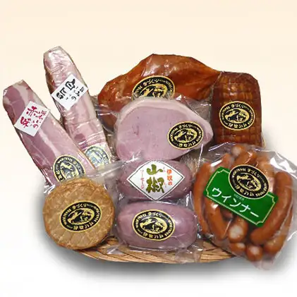 伊吹ハム 味わいハムセット ソーセージ ベーコン 伊吹ハム 【定期便 年3回】