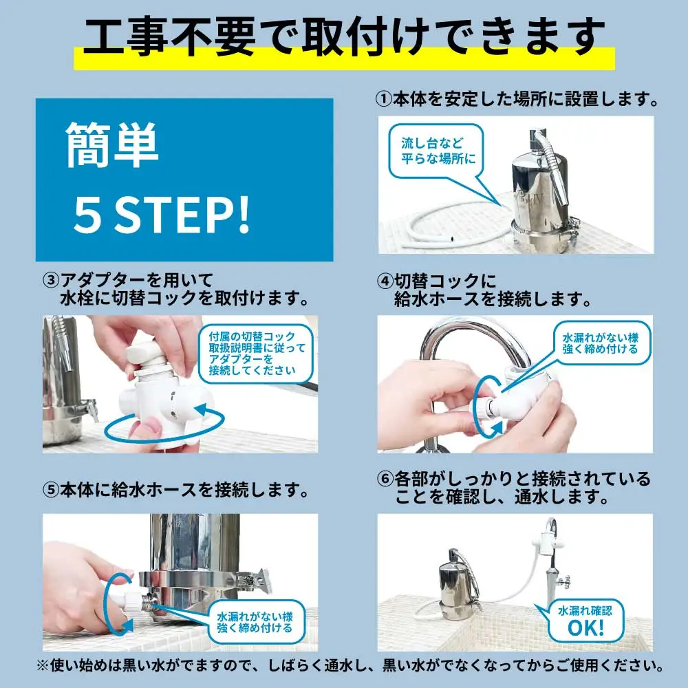 飲用浄水器磨水IV [No.159]