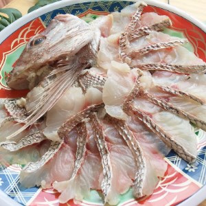 岬だより 贅沢すぎる!鯛しゃぶセット [雅] -出汁・ポン酢付き- [配送不可地域：離島]