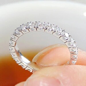 Pt950　1.0ct　エーデル　ダイヤモンド　フルエタニティリング-R0086