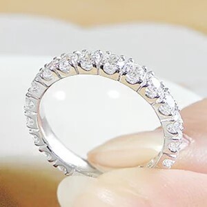 Pt950　1.50ct　エーデル　ダイヤモンド　フルエタニティリング-R0100