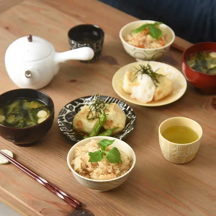 【波佐見焼】粉引釉 お茶わん 5個セット 食器 皿 【natural69】 [QA118] 波佐見焼