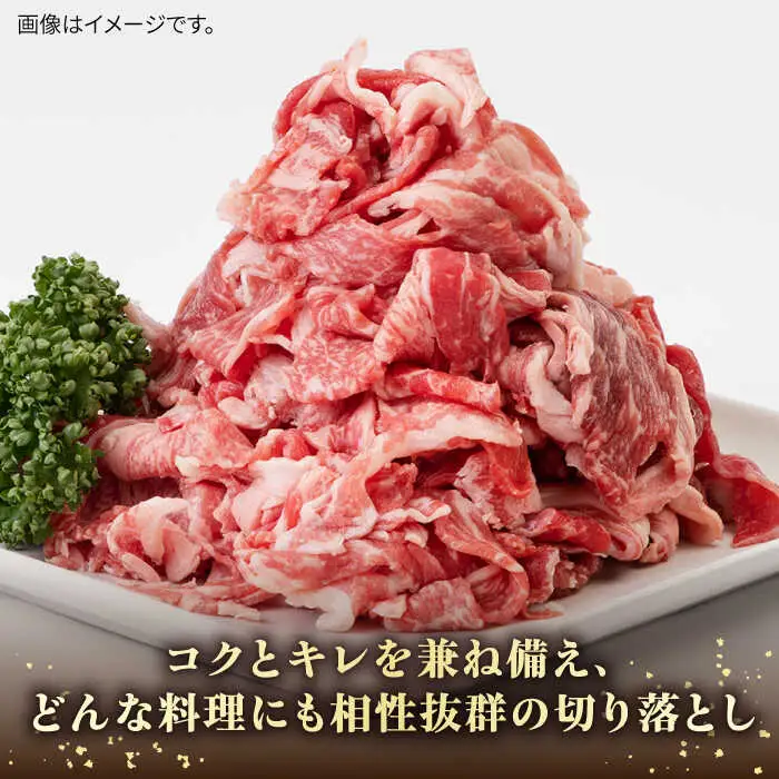 【全3回定期便】《A4～A5ランク》壱岐牛切り落とし 500g [JBO062] 肉 牛肉 切落し すき焼き しゃぶしゃぶ 細切れ 赤身 39000 39000円