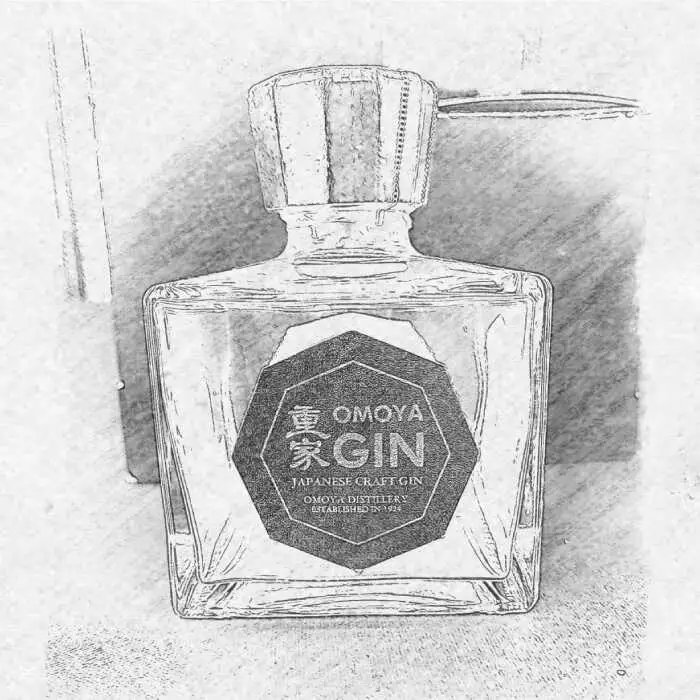 お酒 ジン クラフトジン OMOYA GIN 500ml 《壱岐市》【重家酒造】[JCU002]