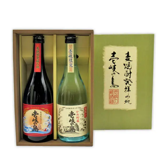 麦焼酎 飲み比べ 2種×720ml（25度）【壱岐の島/壱岐の島かめ貯蔵】[JDB052] 麦焼酎 セット