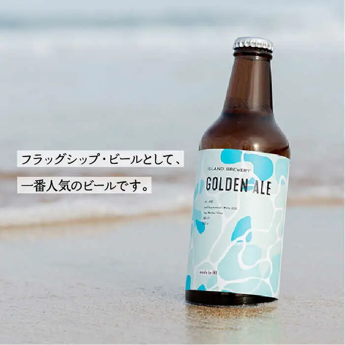 【全6回 定期便 】クラフトビール 地ビール GOLDEN ALE 6本 【ISLAND BREWERY】 《 壱岐市 》[JED010] 102000 102000円