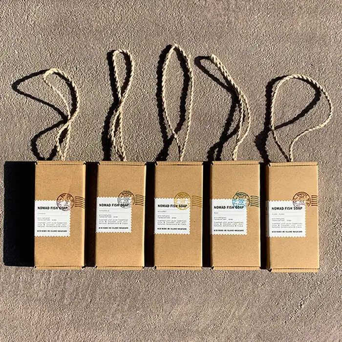 NOMAD FISH SOAP（おさかな石けん）× 3尾 [JEK005] 石鹸　せっけん