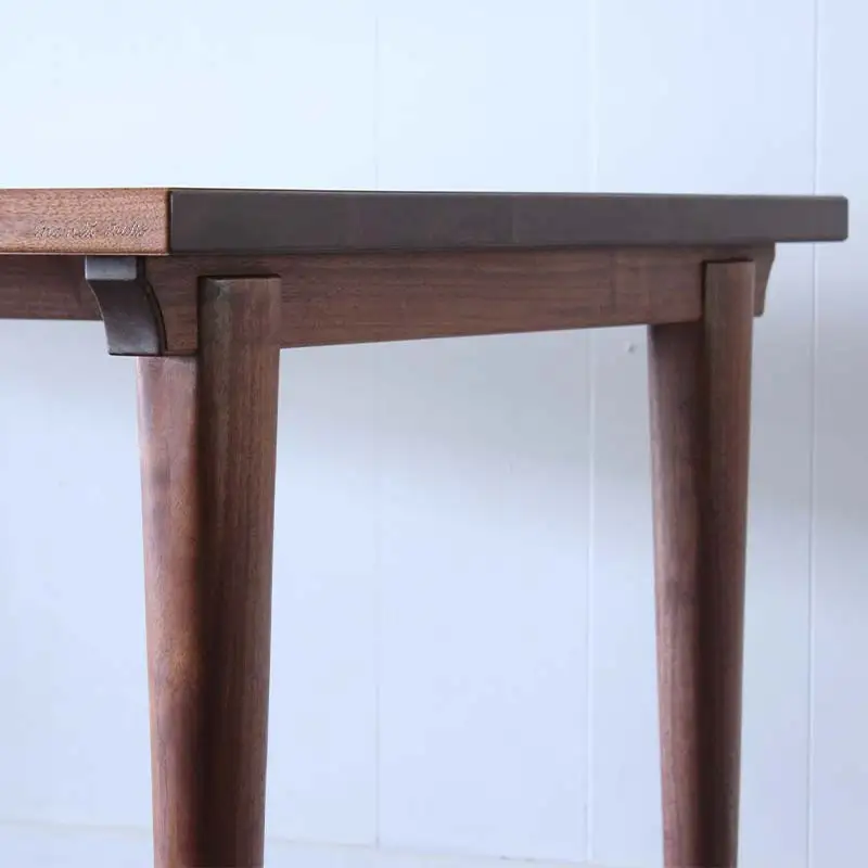 ダイニングテーブル ウォールナット W1800 北海道  MOOTH インテリア 手作り 家具職人 モダン 家具 EB8-0025