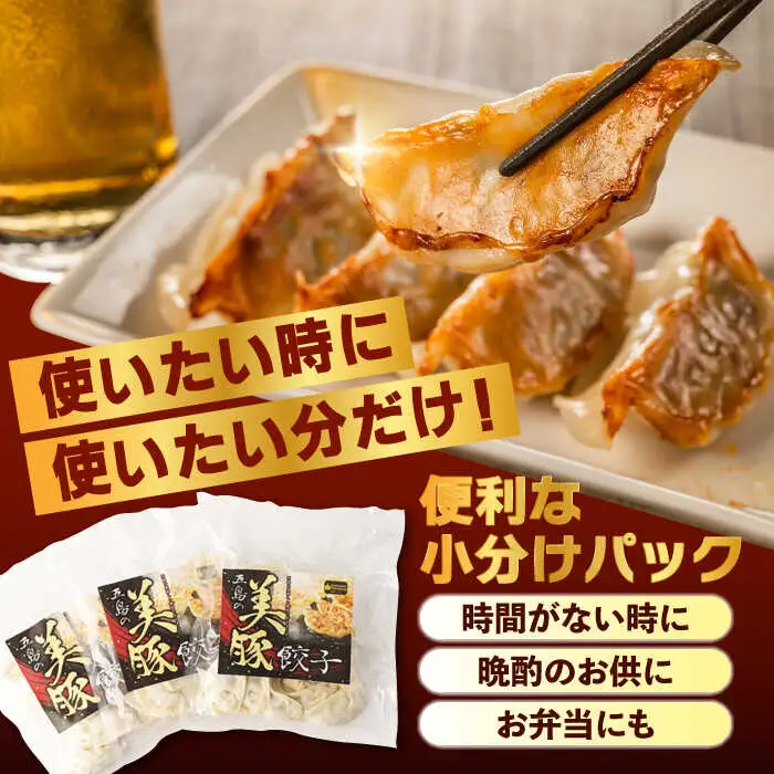 美豚餃子150個（15個×10袋） 五島市/長崎フードサービス[PEL021]  冷凍 餃子 中華 ぎょうざ ギョウザ