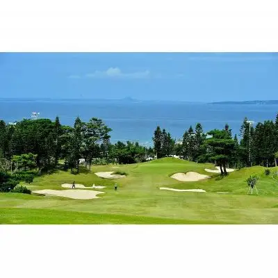 チケット 土・日・祝日 ゴルフプレー券 4名  (恩納村・1ラウンド )【美らオーチャードゴルフ倶楽部】