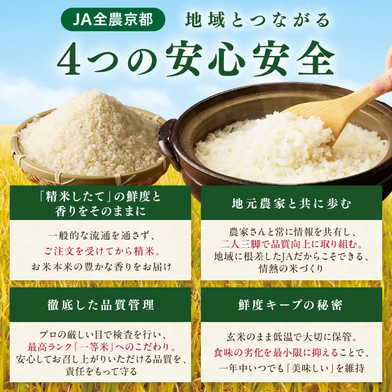 直売所直送「令和7年産　京丹後市産　コシヒカリ」　精米5kg