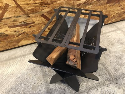 オリジナル 焚き火台 スタート セット Crosswing (a55-009)