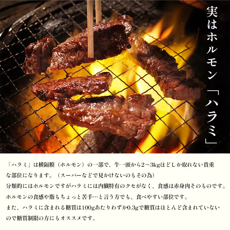 ハラミ 900g （300g×3袋） 牛ハラミ