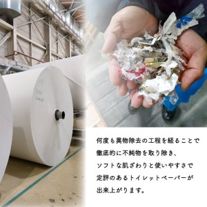 定期便 トイレットペーパー 年 3 回 4 ヶ月毎 ダブル 無香料 2倍巻き 長持ち 48ロール 6ロール 8パック 日用品 雑貨 再生紙  備蓄 防災 リサイクル エコ 消耗品 生活雑貨 生活用品 鶴見製紙 沼津