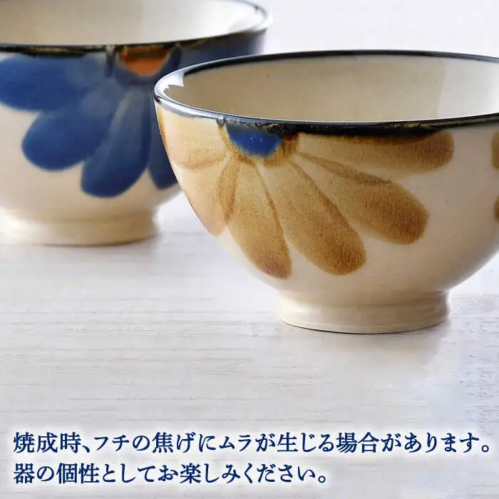 【波佐見焼】藍花 茶碗 セット 食器 皿 【長十郎窯】 [AE46] 波佐見焼