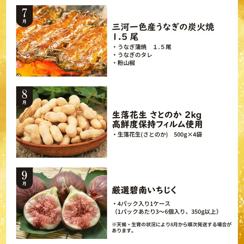 碧南市がチョイスした厳選定期便！ 【全12回】厳選！肉・魚・野菜・フルーツすべて詰まった旬の定期便(毎月お届け） H028-088
