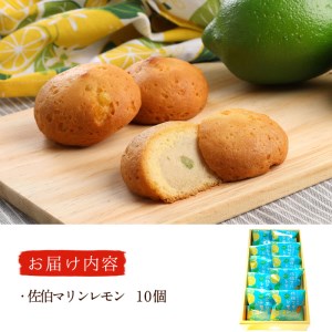 月うさぎの佐伯マリンレモン (計10個) レモン レモンケーキ スイーツ スウィーツ 菓子 焼き菓子 洋菓子 おやつ セット 個装 大分県 佐伯市【ER002】【古川製菓】