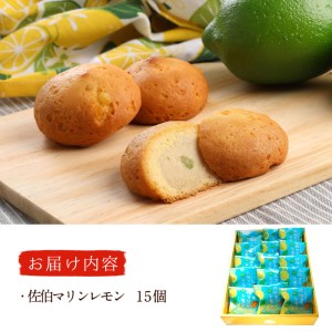 月うさぎの佐伯マリンレモン (計15個) レモン レモンケーキ スイーツ スウィーツ 菓子 焼き菓子 洋菓子 おやつ セット 個装 大分県 佐伯市【ER003】【古川製菓】