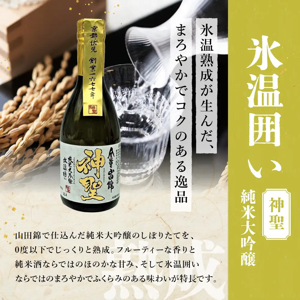 【吟醸酒房 油長】京都伏見の酒 大吟醸300ml×5本飲み比べ｜日本酒 大吟醸 人気セット