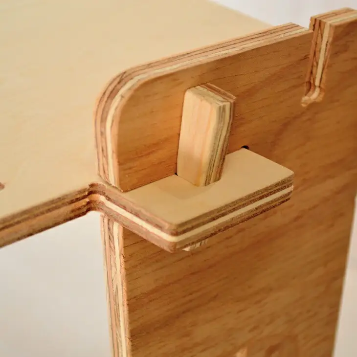 木の香り漂う 木製デスク WOOD STANDING DESK【スタンダード】 【607】