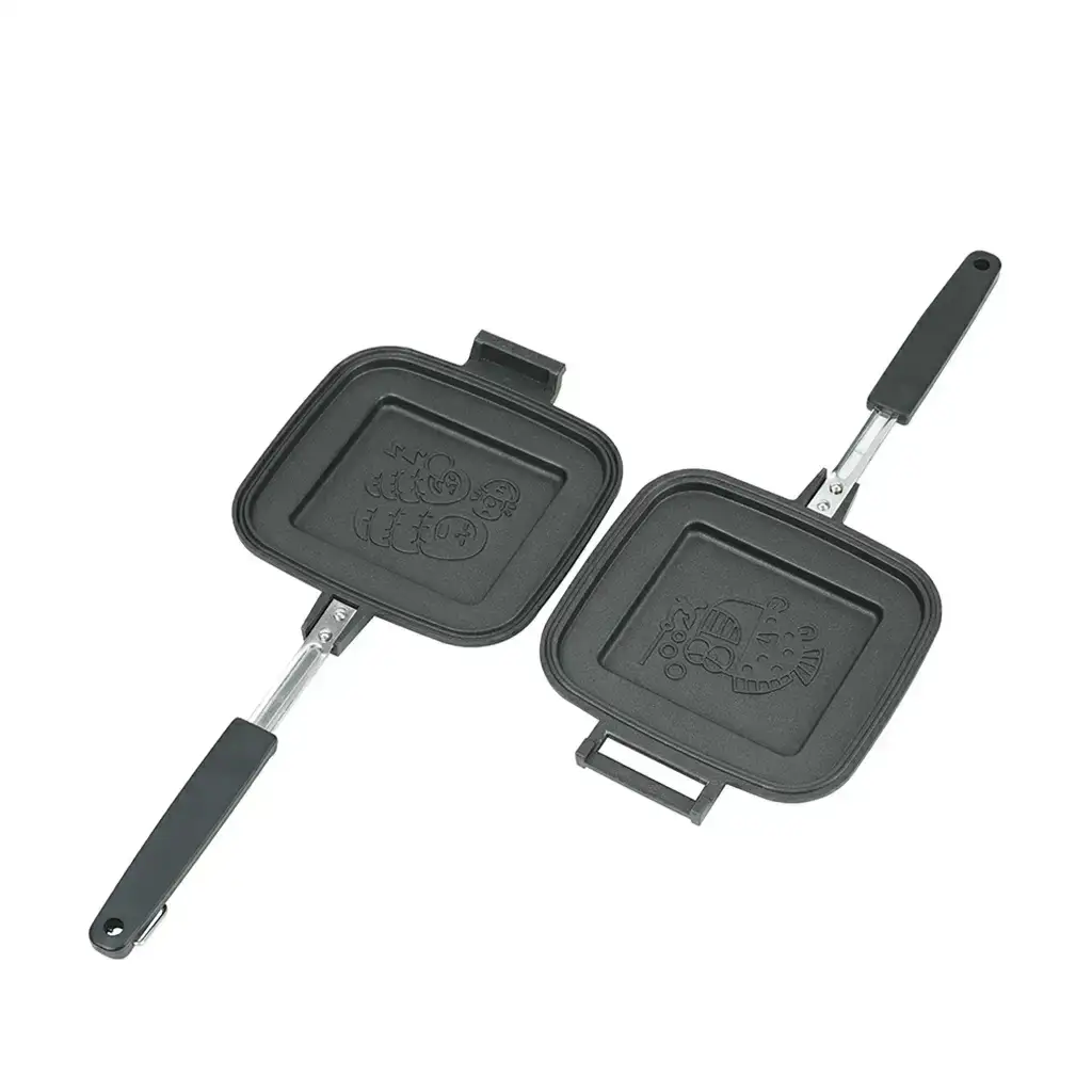 [ベルモント]ホットサンドメーカー アルミ合金製 セパレート式 ソロキャンプ 防災用品