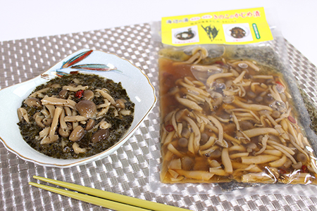 「きのこのかじめ漬」305g×3袋（915g）自家製
