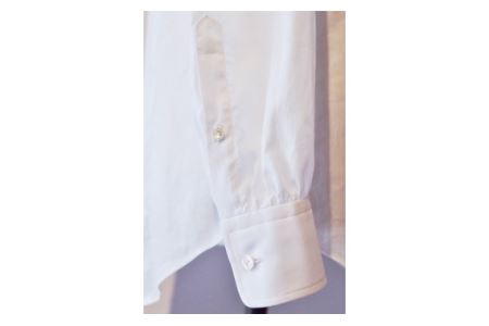No.261 Lサイズ　140番手　cotton100％　ハンドメイドシャツ【n0261_del】