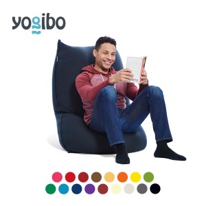 ビーズクッション Yogibo Max Lite (ヨギボー マックスライト) ネイビーブルー [M208-1BL]