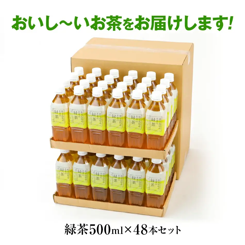お茶 ペットボトル おいし～い緑茶 500ml×48本 お茶